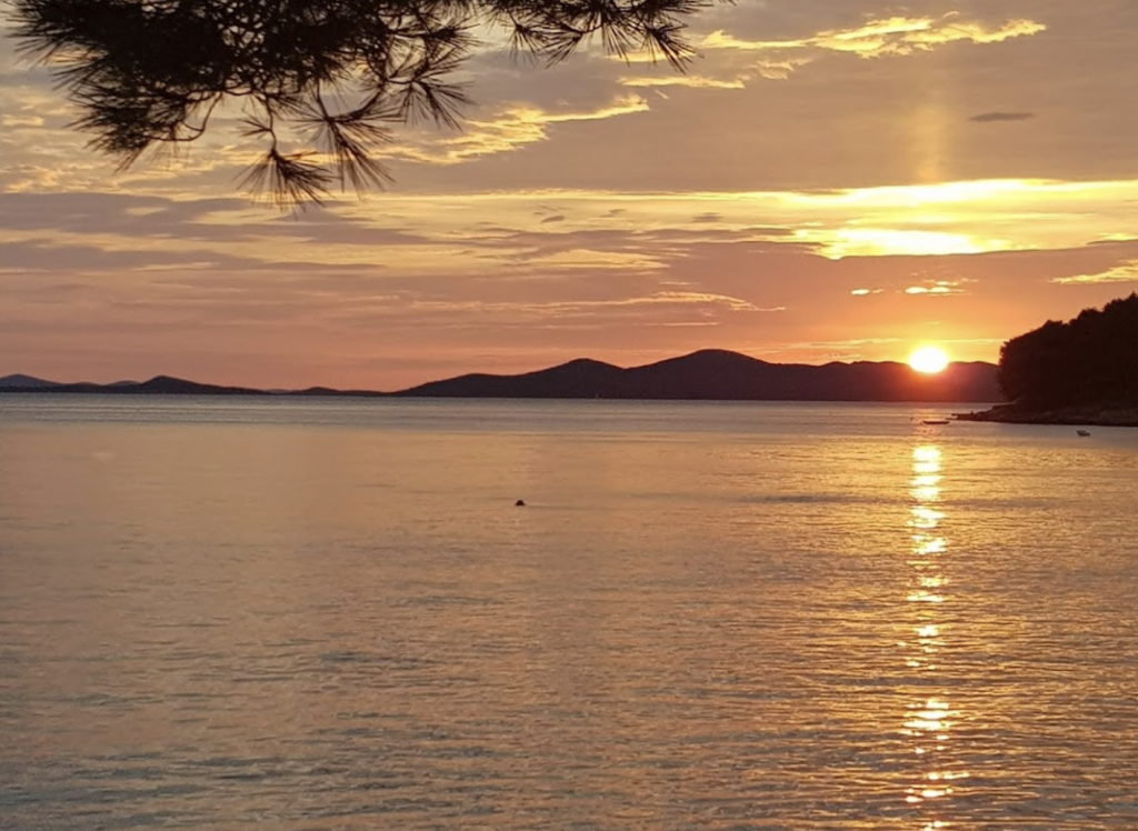 Dolaska Draga beach near MiaBella Resort, Drage, Croatia