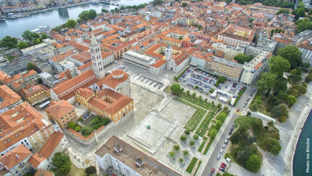 Zadar to Biograd cycling route, Eurovelo 8