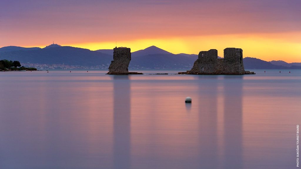 Zadar to Biograd cycling route, Eurovelo 8